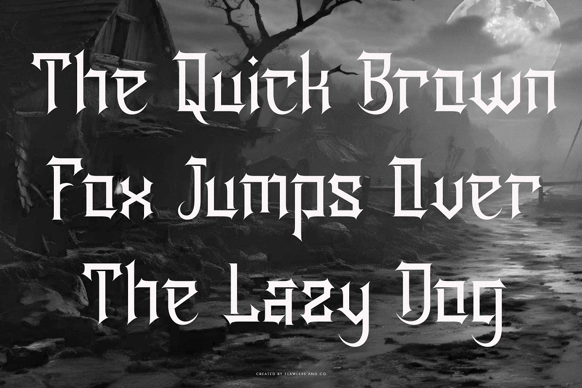 Rexar - Horror Font, a Font by Flawless And Co (Photo 7 of 10)