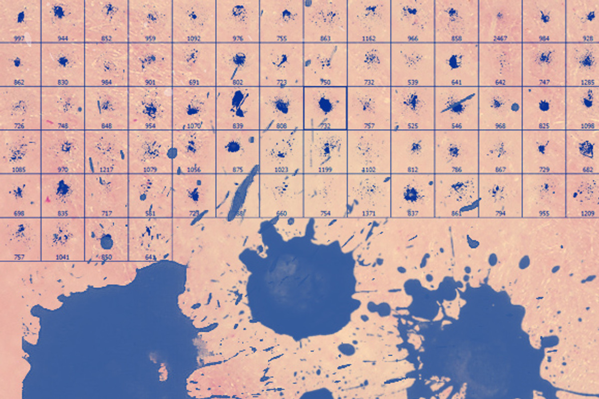 74 Handcrafted Splatter Brushes preview 3