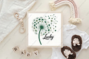 St.Patrick’s Day Dandelion Lucky PNG, an Illustration by CraftArtStudio (Thumbnail 4 of 4)