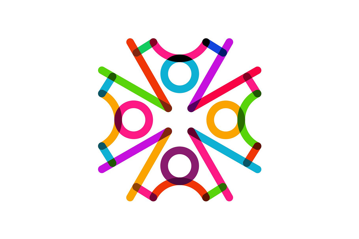 Colorful People Group Team Logo, a Branding & Logo Template by Buqancreative
