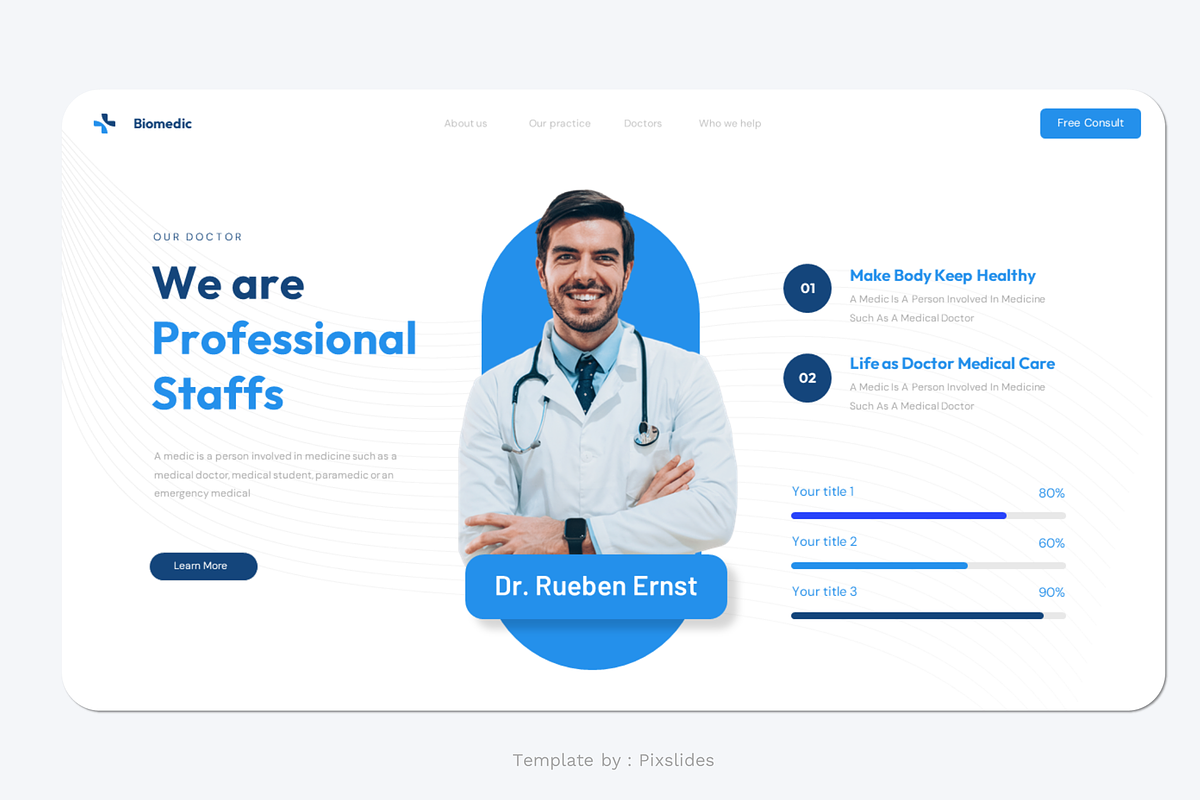 Medical Health PowerPoint, a Presentation Template by Pixslides (Photo 7 of 7)