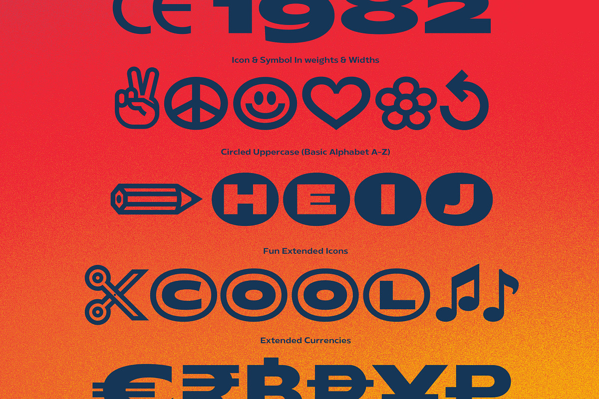 Radiate-Sans Font Family, a Sans Serif Font by Sundance Tipografia (Photo 14 of 16)