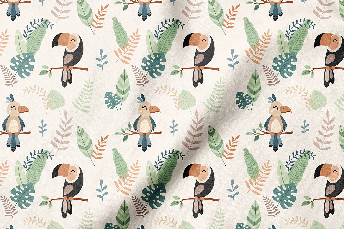 Jungle animals collection, an Animal Illustration by JulzaArt (Photo 7 of 8)