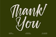 Ungkar Scripta Modern Brush Font, a Script Font by stylishtype.co (Thumbnail 20 of 20)
