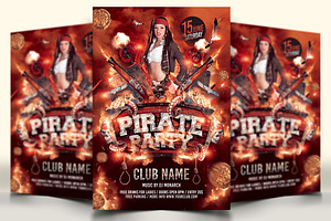 Pirate Party Flyer