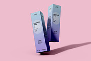 Box Tube Design Mockup, a Packaging Mockup by Hubzway (Thumbnail 2 of 2)