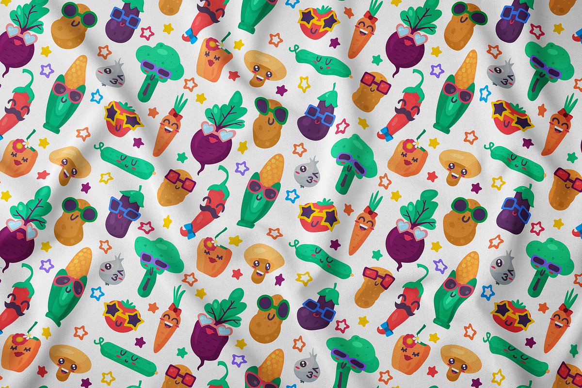 Organic Food Set, a Marketing Template by barsrsind (Photo 2 of 2)