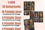 Steampunk Door Collage Paper Kit, a Background Graphic by GiraffeCreative (Thumbnail 4 of 9)