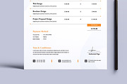 Invoice Design Template, a Stationery Template by MightyDesign (Thumbnail 5 of 8)