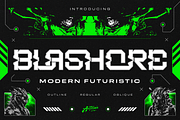 Blashore, a Serif Font by Artisan Themes (Thumbnail 1 of 10)