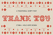Etnika – A Traditional Script Font, a Sans Serif Font by Hole Hope Design (Thumbnail 8 of 8)