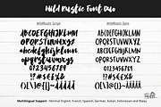 Wild Rustic Fonts and Illustrations, a Script Font by FabledHut (Thumbnail 2 of 8)