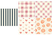 Watercolor Easter Digital Papers, a Pattern Graphic by Libby Wishes (Thumbnail 2 of 3)
