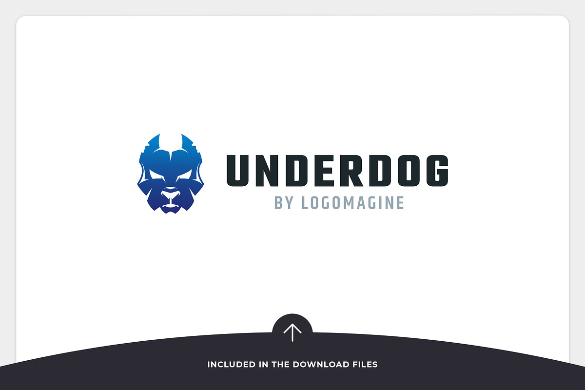 Underdog Logo Template, a Branding & Logo Template by LOGOMAGINE (Photo 14 of 16)