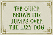 Estocrat - Vintage Display Serif Fon, a Blackletter Font by Almeera Std (Thumbnail 10 of 10)