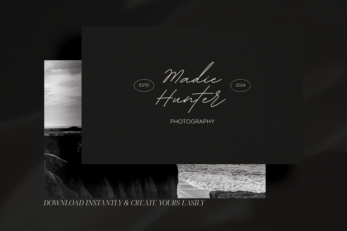10 Photography Premade Logo Kit, a Branding & Logo Template by Creatif Foundry (Photo 6 of 9)