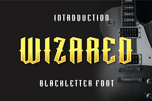 Wizared Blackletter Font