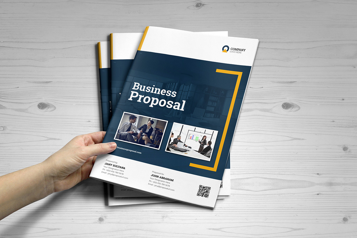 Business Proposal Template V2, a Brochure Template by JanySultana (Photo 14 of 14)