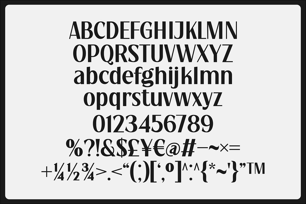 Mayrean - Modern Stylish Sans, a Sans Serif Font by Variatype (Photo 6 of 7)