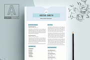 Simple Resume Template Janeth, a Resume Template by AdeevaResume (Thumbnail 3 of 4)