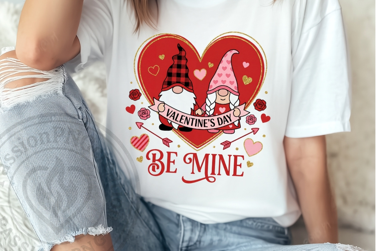 Valentine Love Gnome PNG, a Decorative Illustration by PassionPNGcreation (Photo 4 of 7)