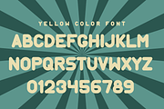 Orter - Retro Color Font, a Sans Serif Font by Letterayu Studio (Thumbnail 5 of 6)