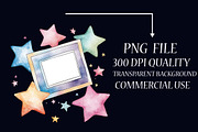 Watercolor Graduation Clipart Set, an Illustration by Libby Wishes (Thumbnail 6 of 7)