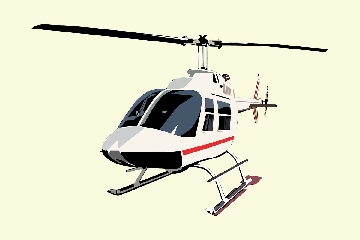 Illustration Vector Graphic of Heli, a Transportation Illustration by Sumberpangan (Photo 3 of 3)