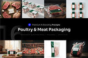 Poultry & Meat Packaging AI Prompt, a Food & Drink Photo by cidcud_graphic (Thumbnail 1 of 2)