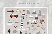 Christmas Map Creator, an Animal Illustration by AlekseliArt (Thumbnail 9 of 14)