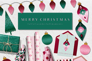 Fancy Colorful Christmas Set