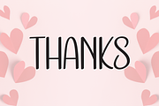 Love Cute | Script Font, a Script Font by Scratchones (Thumbnail 9 of 9)