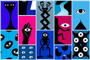 Bold Abstract Character & Pop Art, an Abstract Photo by AI Petr Creative Agency (Thumbnail 3 of 7)
