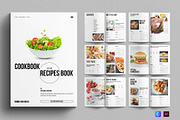 Minimal Cookbook Recipes Book, a Brochure Template by E-Type (Thumbnail 1 of 7)
