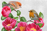 World of birds and flowers Part2, an Animal Illustration by SokolovaSv (Thumbnail 4 of 5)