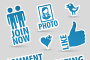 Stickers and Speech Bubbles, a Finance Illustration by TAlex (Thumbnail 6 of 7)
