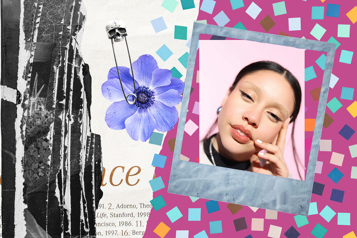Whimsy Bloom: Mixed Media Scrapbook, an Object Graphic by Anzhelika (Photo 6 of 11)