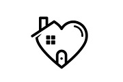 50 Home Love Heart House Icon Set Bu, an Illustration by Gaye Art (Thumbnail 51 of 51)
