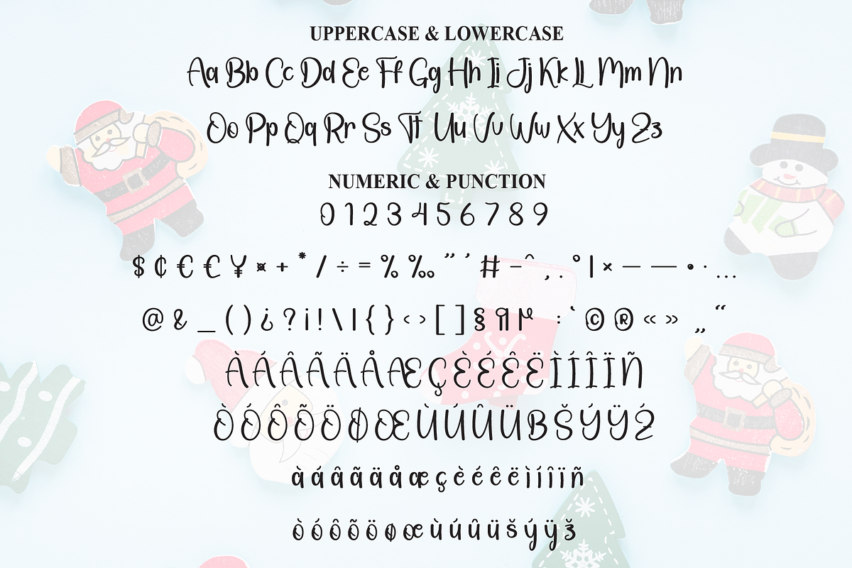Comic Christmas | Script Font, a Script Font by Scratchones (Photo 7 of 8)