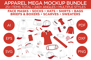 Apparel Mega Bundle - Template