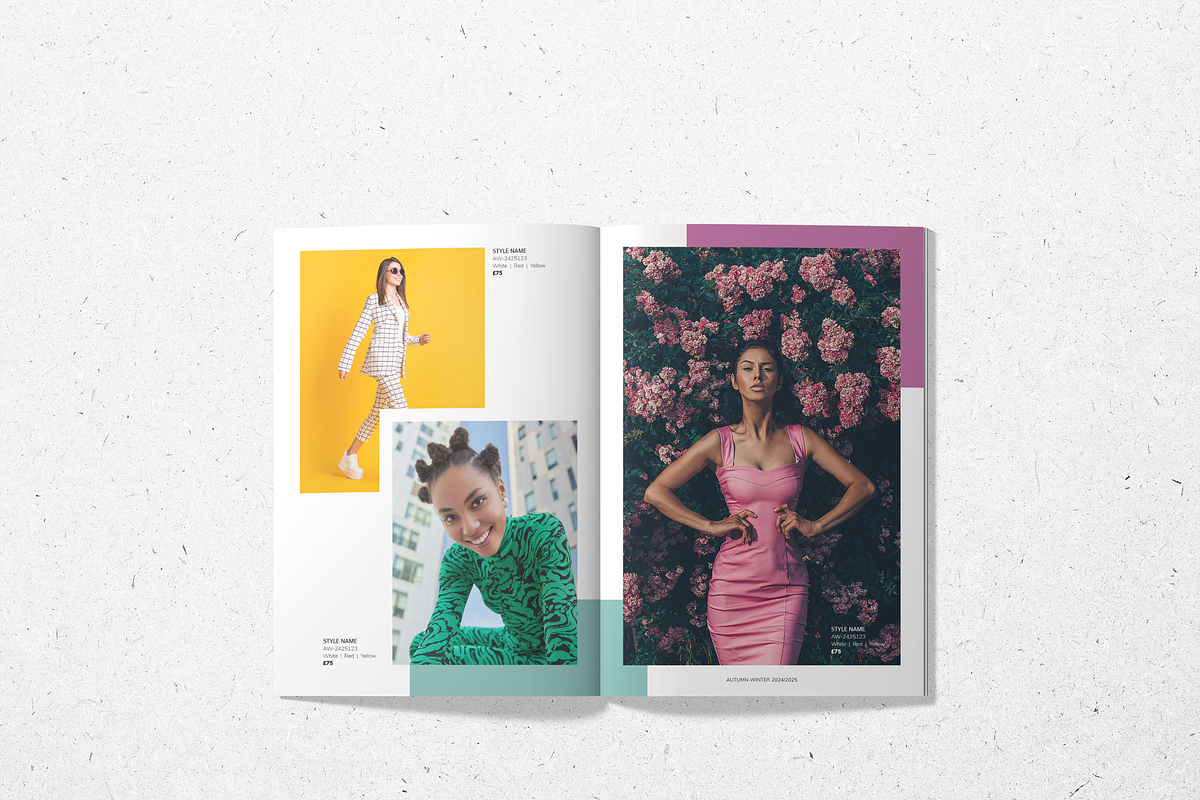 JOYE Fashion Lookbook, a Magazine Template by SonaGeciova (Photo 10 of 19)