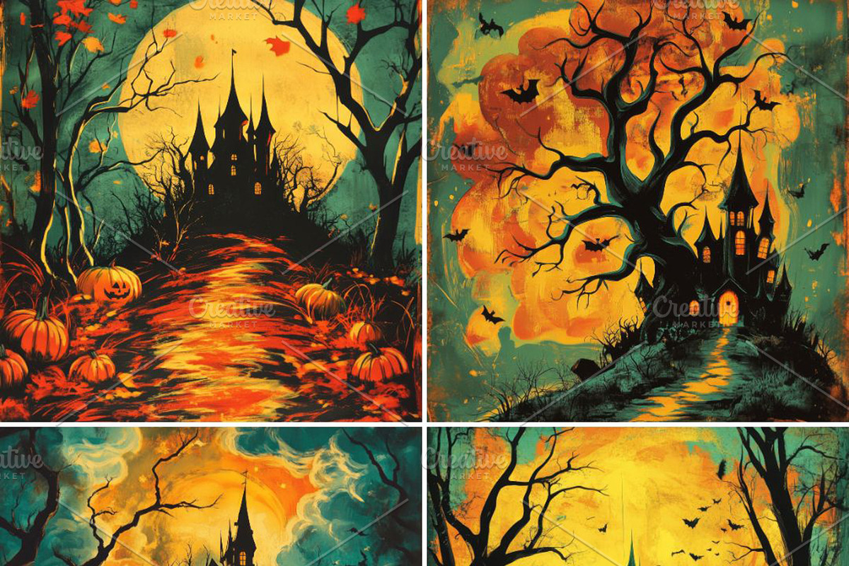 Haunted Worlds, a Seasonal Illustration by pictures for you (Photo 13 of 32)