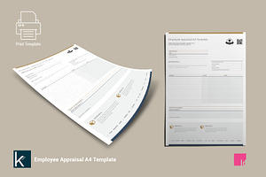 Employee Appraisal A4 Template