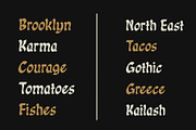 ID Gotira Typeface, a Blackletter Font by EKAUNIK DZ (Thumbnail 6 of 8)