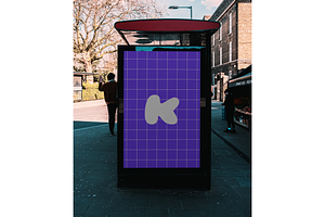 Street Display Poster Mockup 24