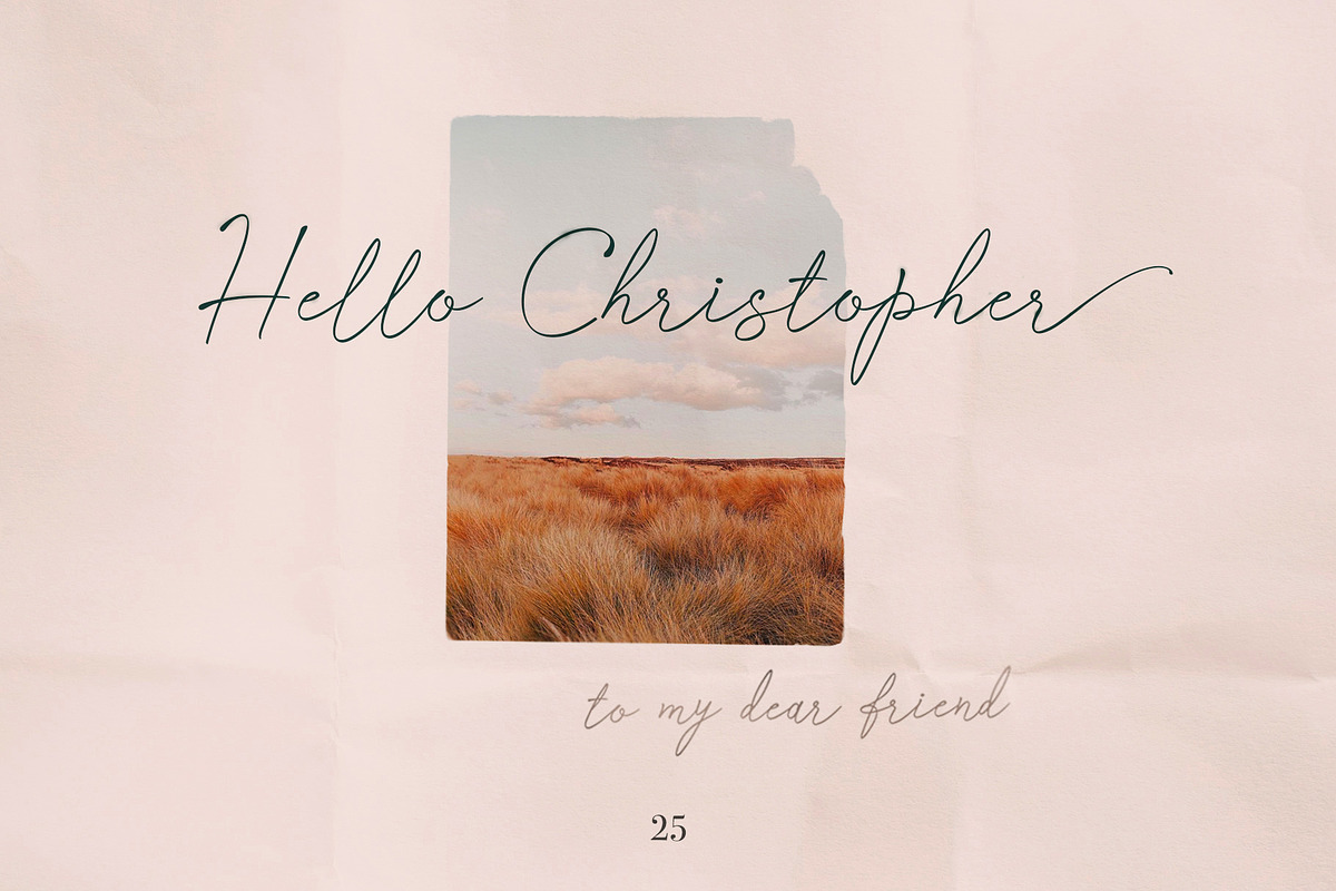 John Writer font, a Handwritten Font by Darumo Shop (Photo 6 of 8)