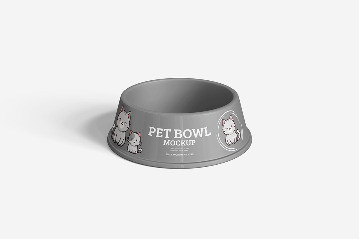 Pet Bowl Mockup, a Product Mockup by Indah (Photo 3 of 6)