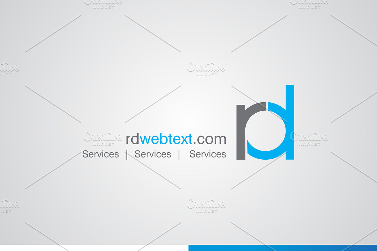 Abstract Branding Logo Mark Set 20 preview 3