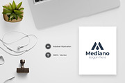 Mediano Logo Template, a Branding & Logo Template by BdThemes (Thumbnail 1 of 3)