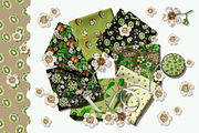 KIWI PATTERNS, botanical watercolor, a Decorative Illustration by EL_SUHOVA (Thumbnail 12 of 13)